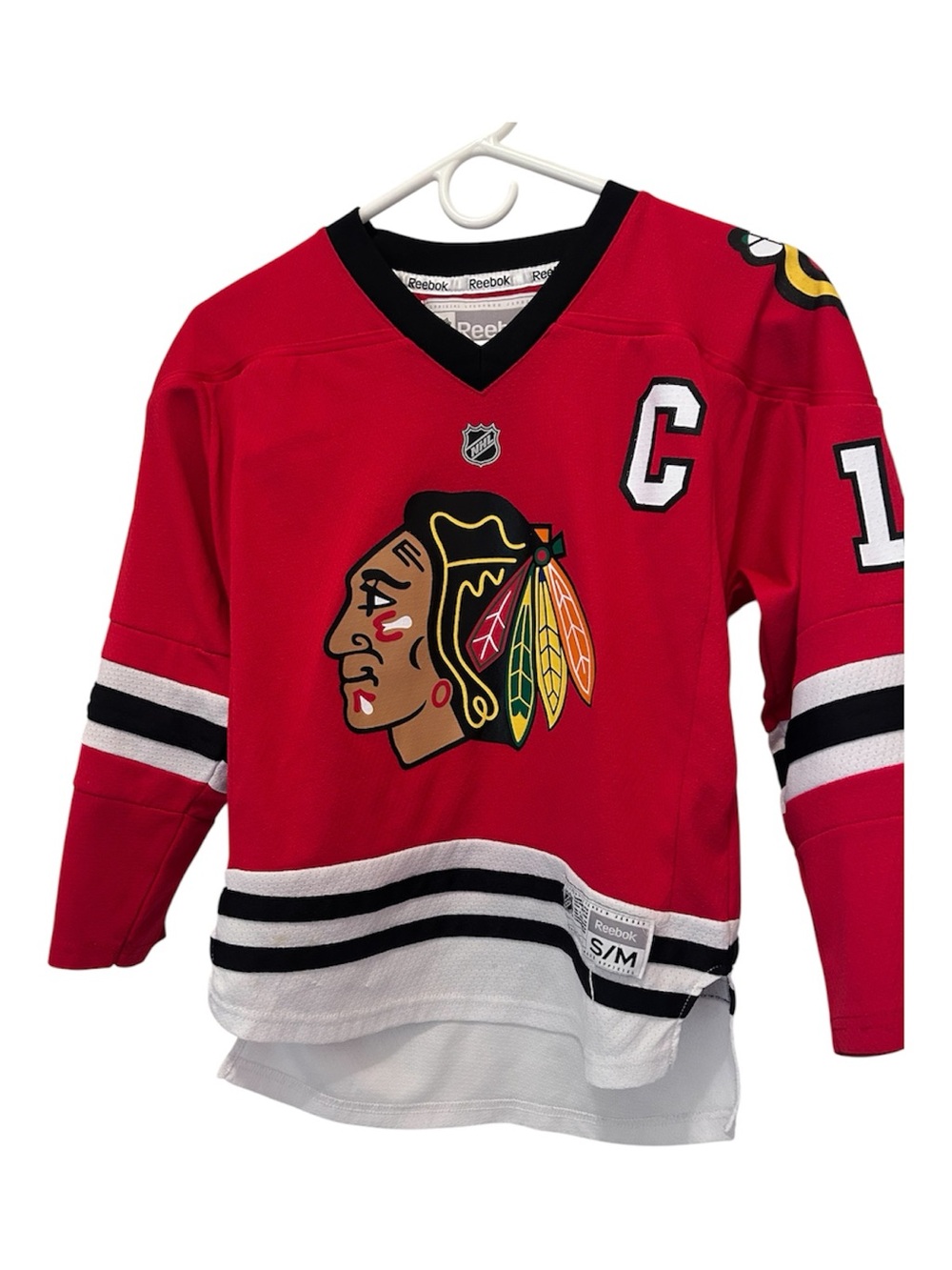 Reebok Toews Chicago Blackhawks Kids Hockey Jersey